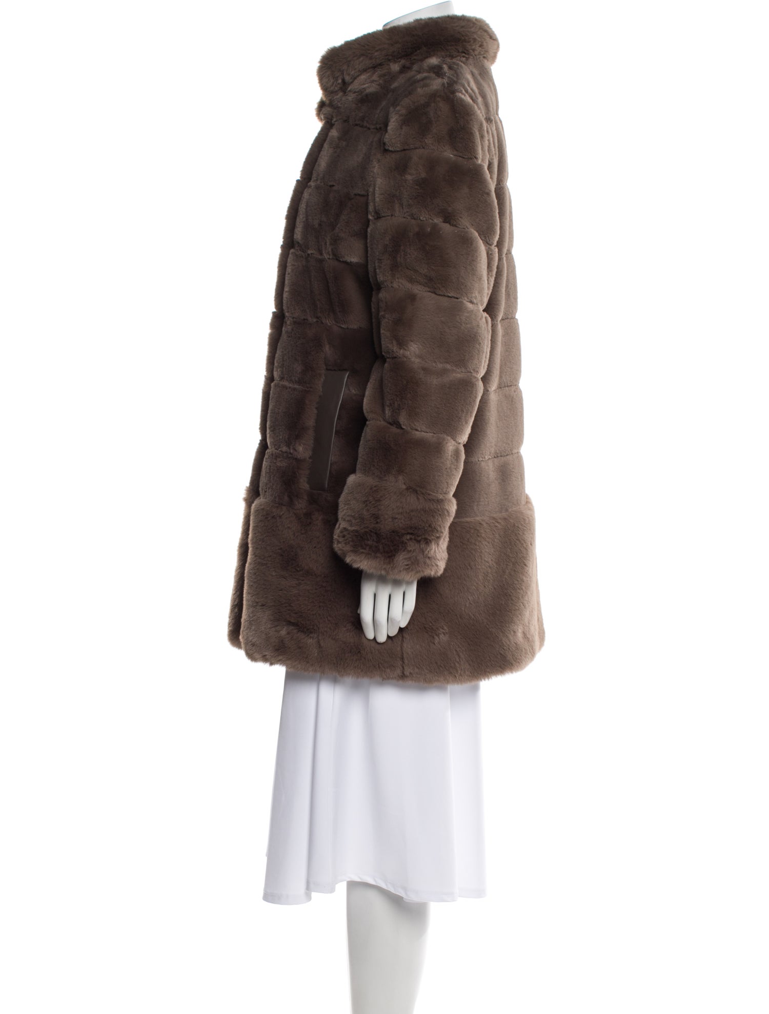 Jones New York Faux Fur Faux Fur Coat