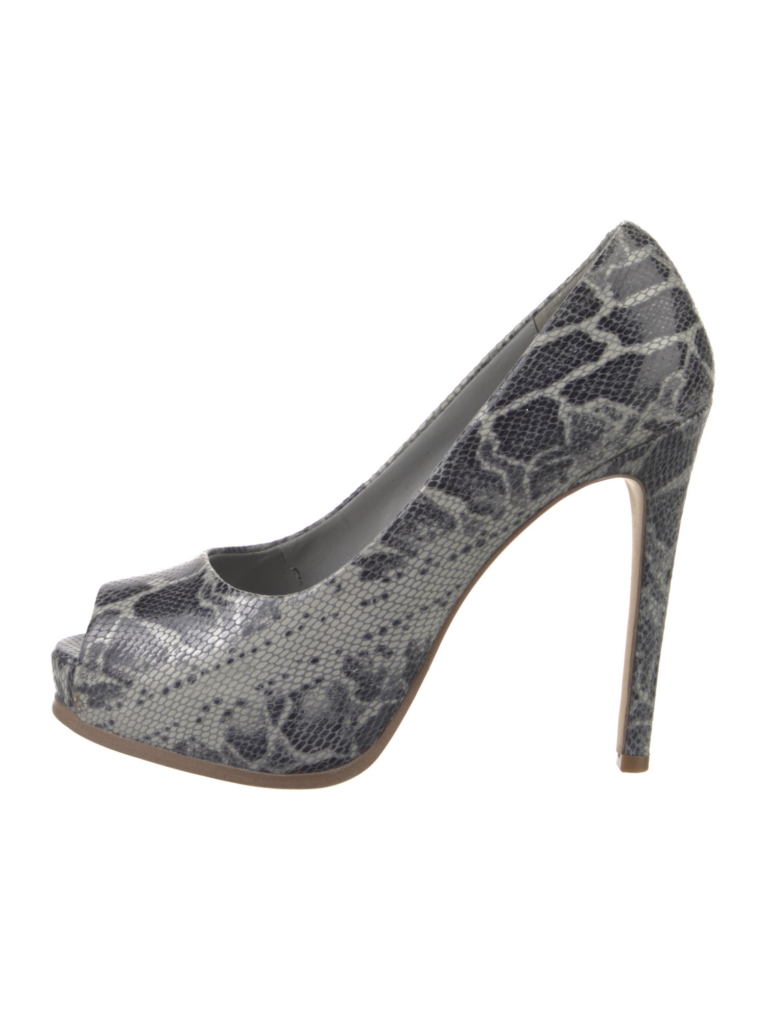 Kelsi Dagger Leather Animal Print Pumps