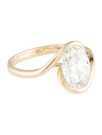 Kai 14K 2.11ct Lab-Grown Diamond Eternal Wave Ring