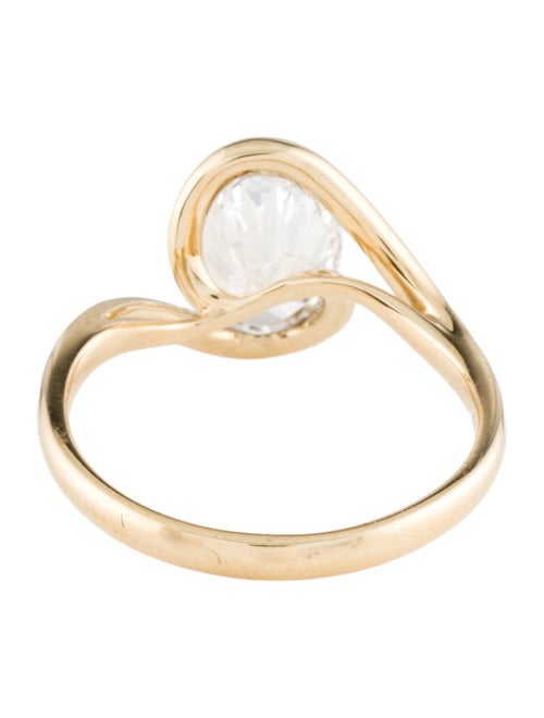 Kai 14K 2.11ct Lab-Grown Diamond Eternal Wave Ring