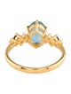 Kai 14K Topaz, Sapphire & Diamond Cocktail Ring