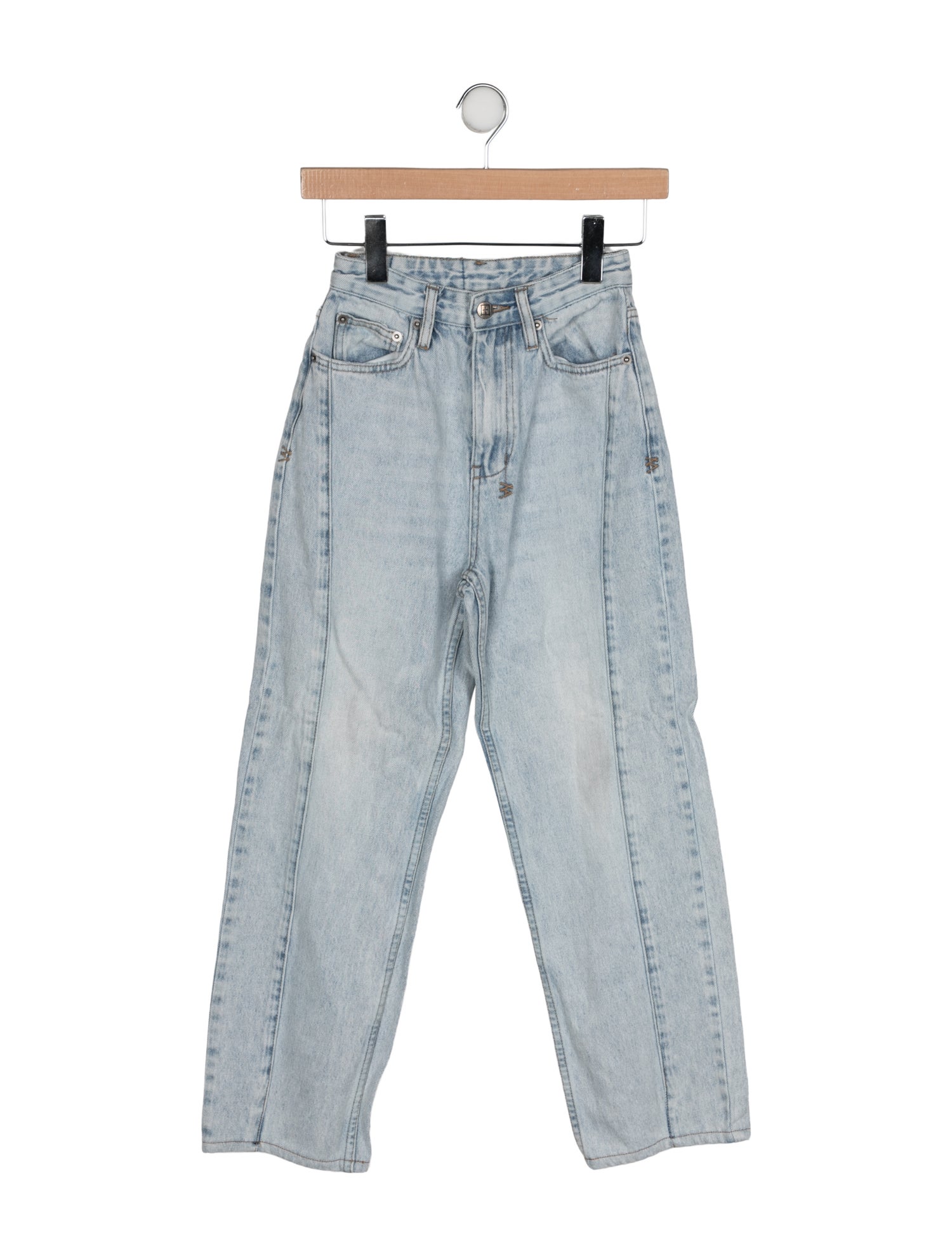 Kith x Ksubi High-Rise Straight Leg Jeans