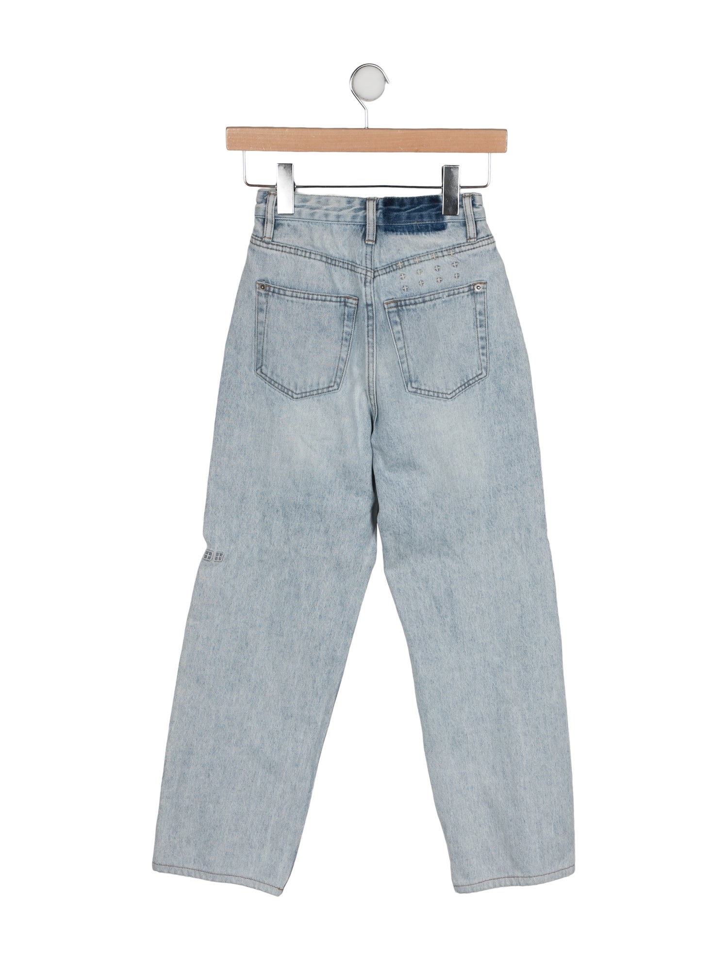 Kith x Ksubi High-Rise Straight Leg Jeans