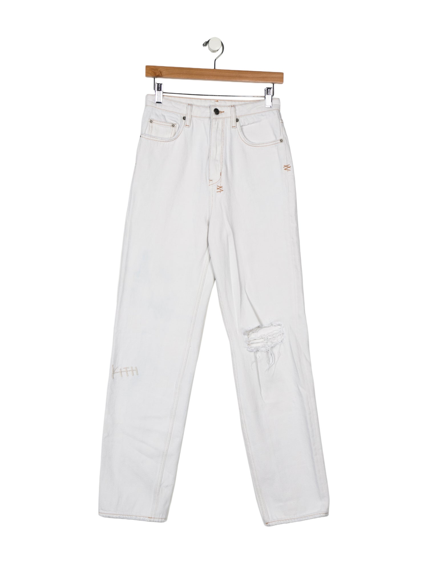 Kith x Ksubi High-Rise Straight Leg Jeans