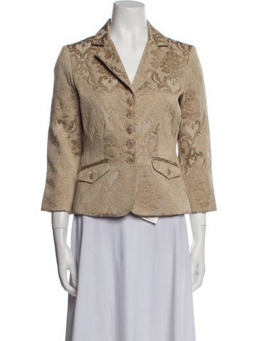 Karen Kane Jackets Printed Blazer S