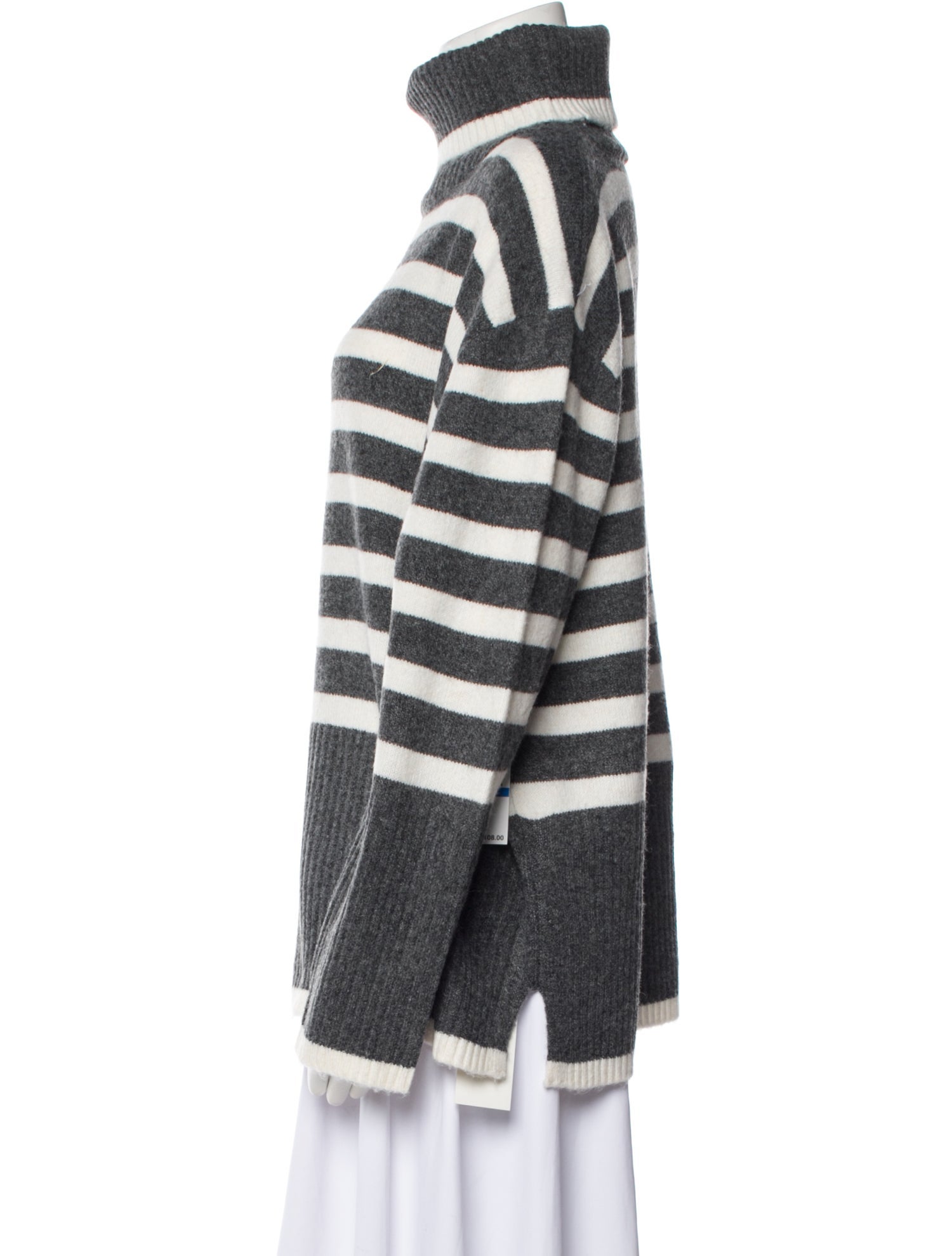 Karen Kane Wool Striped Sweater