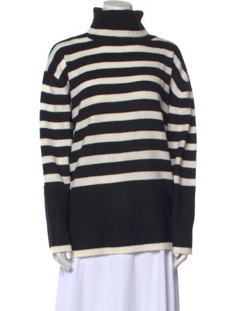 Karen Kane Striped Turtleneck Sweater