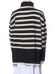 Karen Kane Striped Turtleneck Sweater