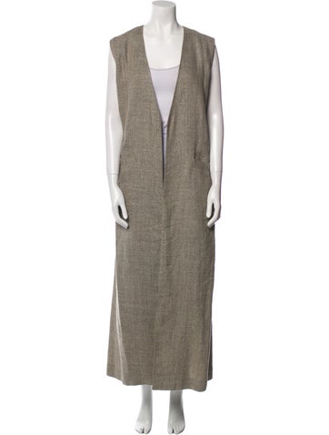 Laura Biagiotti Jackets Linen Vest M