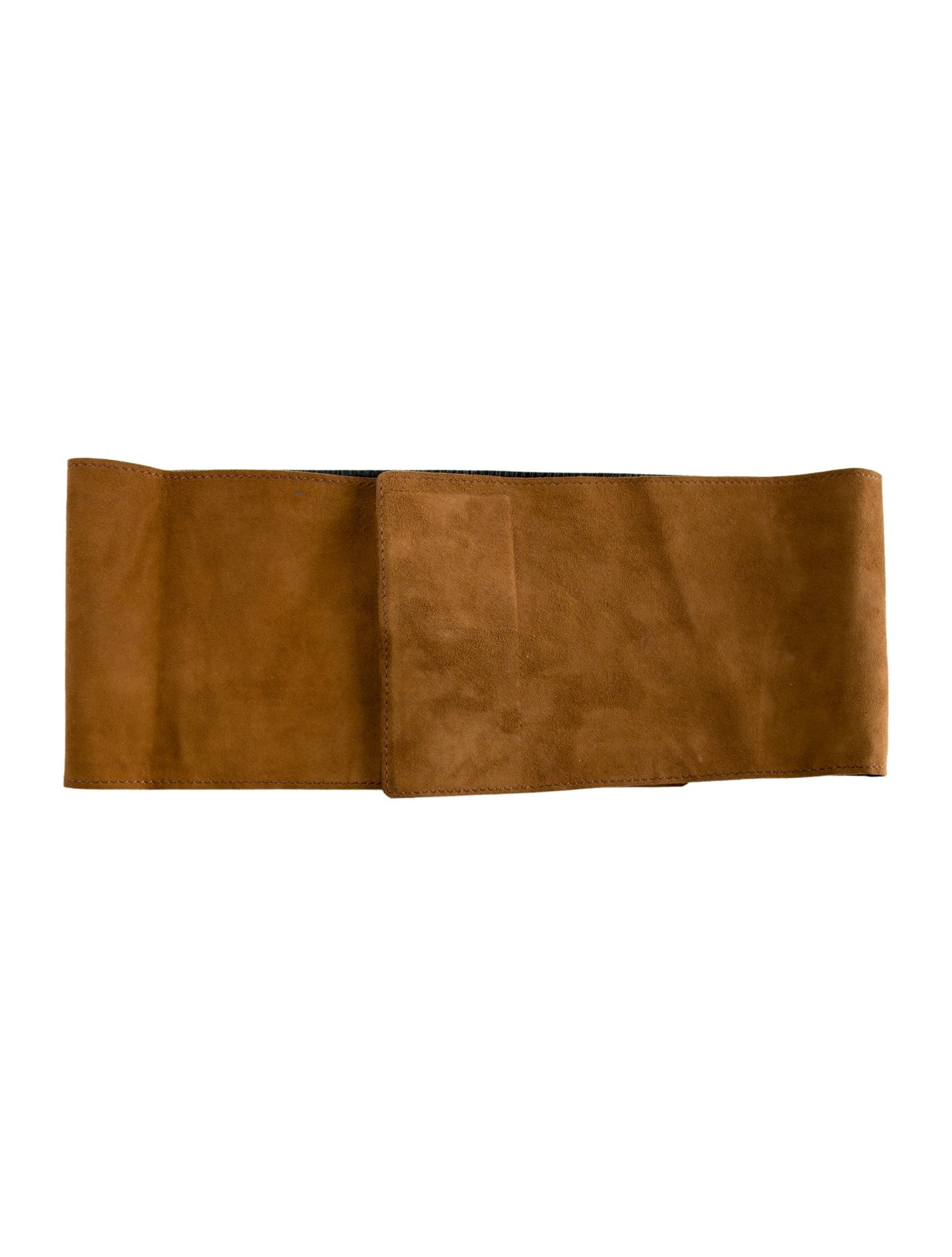 Laura Biagiotti Wide Suede Waist Belt