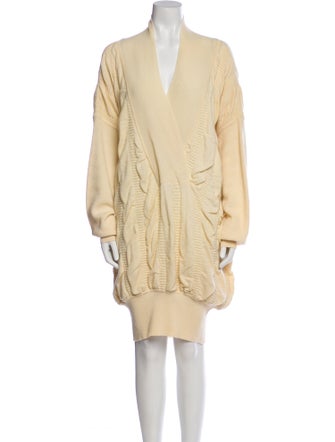 Laura Biagiotti V-Neck Knee-Length Dress