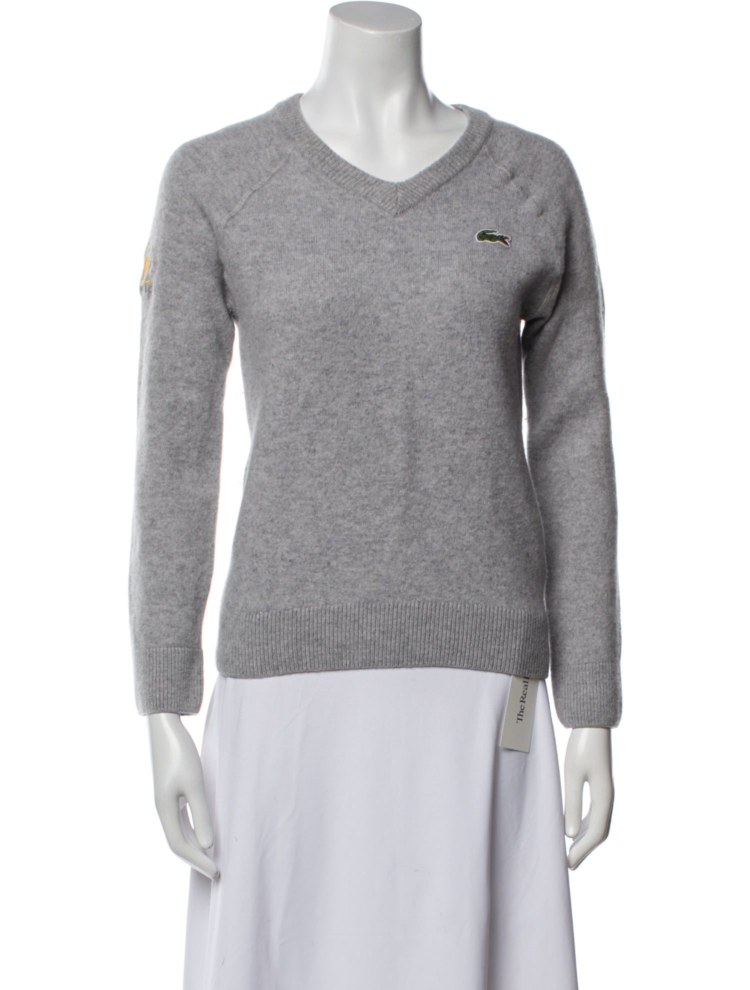 Lacoste SPORT Wool V-Neck Sweater