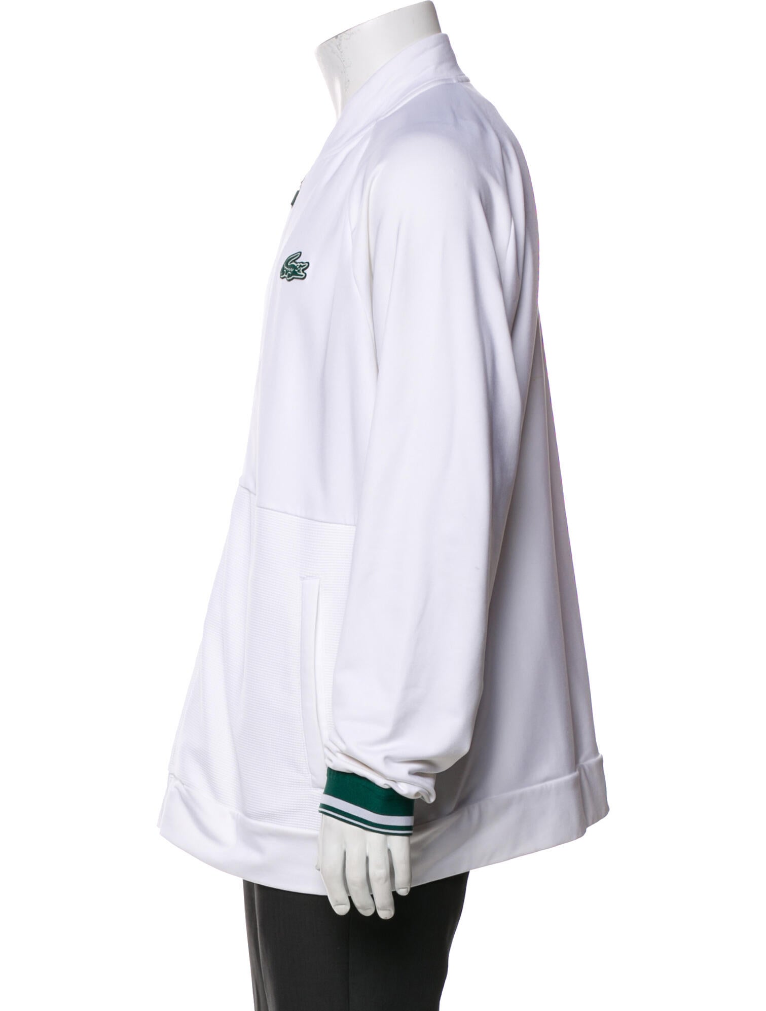 Lacoste SPORT Striped Bomber Jacket