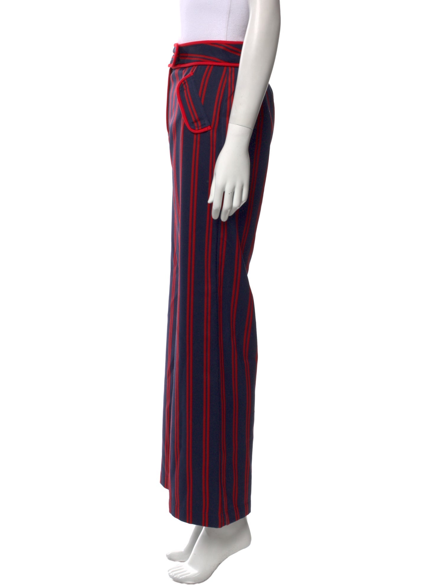 La Veste Striped Wide Leg Pants
