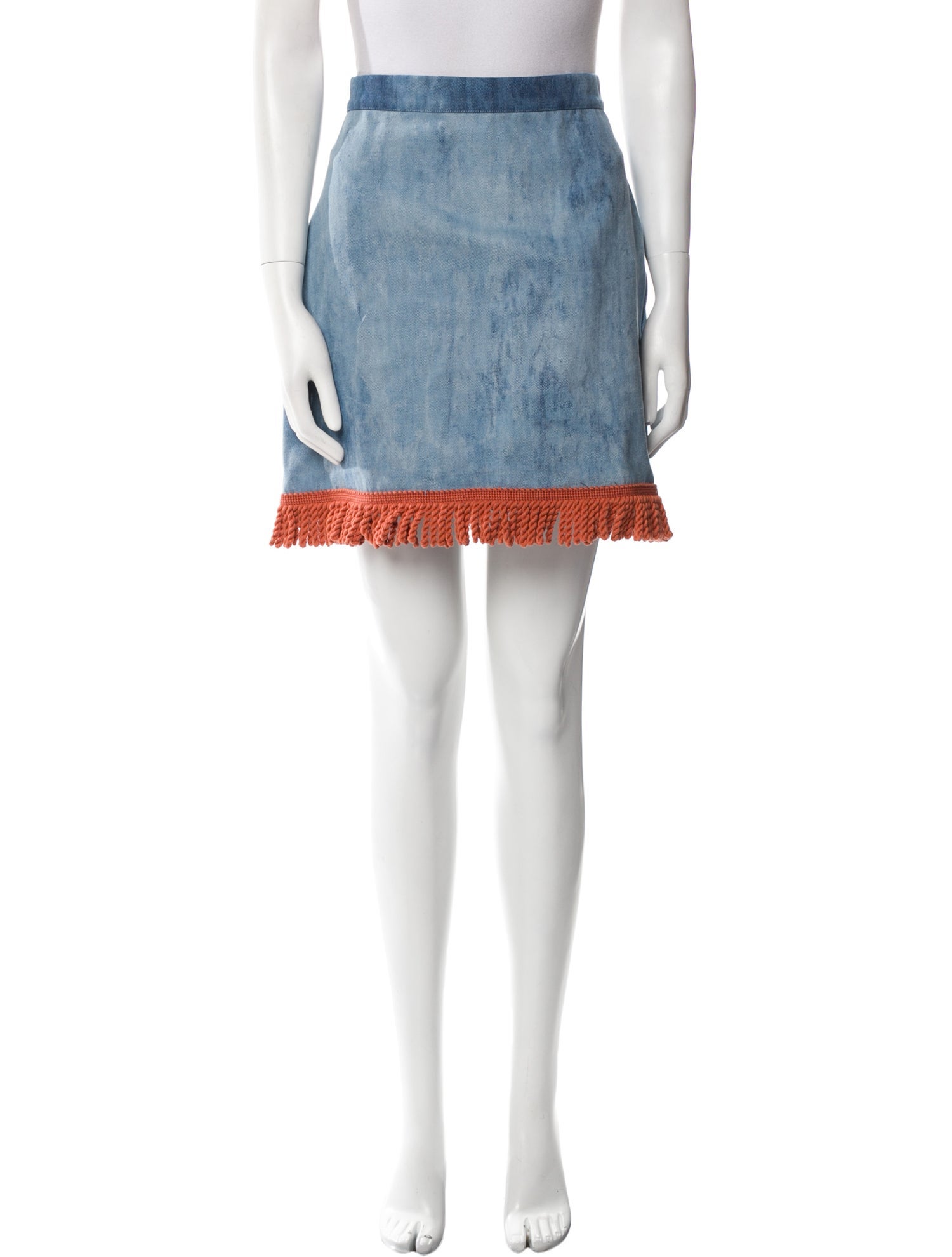 La Veste Tassel Accents Mini Skirt