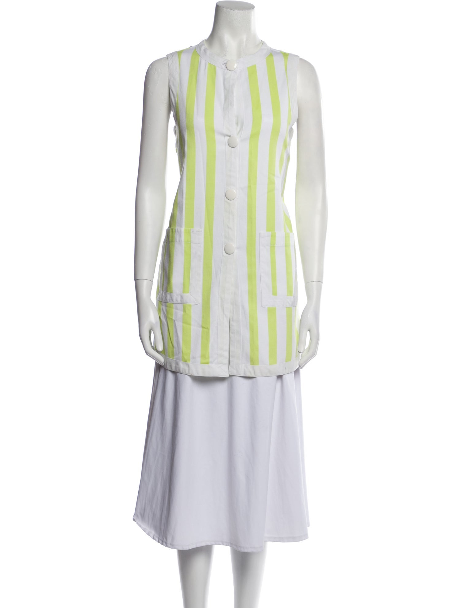 La Veste Striped Crew Neck Tunic