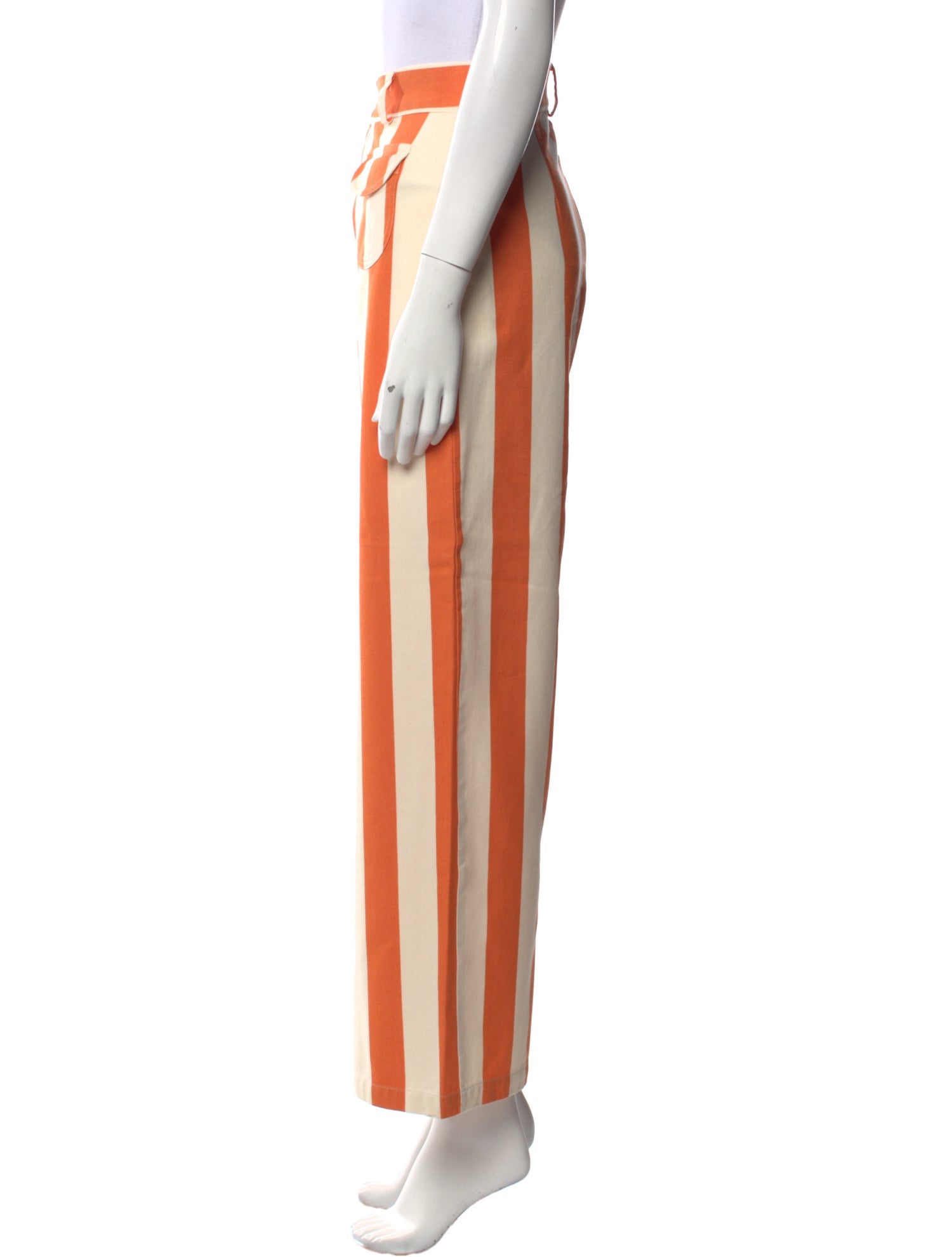 La Veste Striped Wide Leg Pants