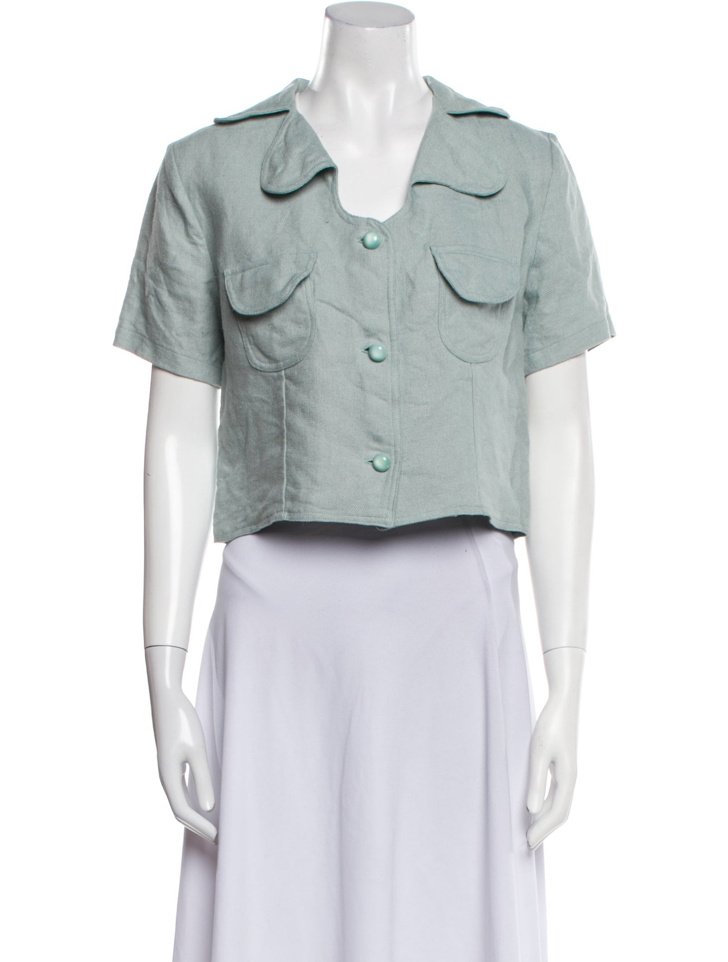 La Veste Linen Evening Jacket