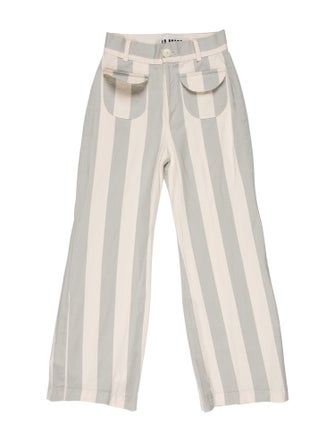 La Veste Striped Wide Leg Pants