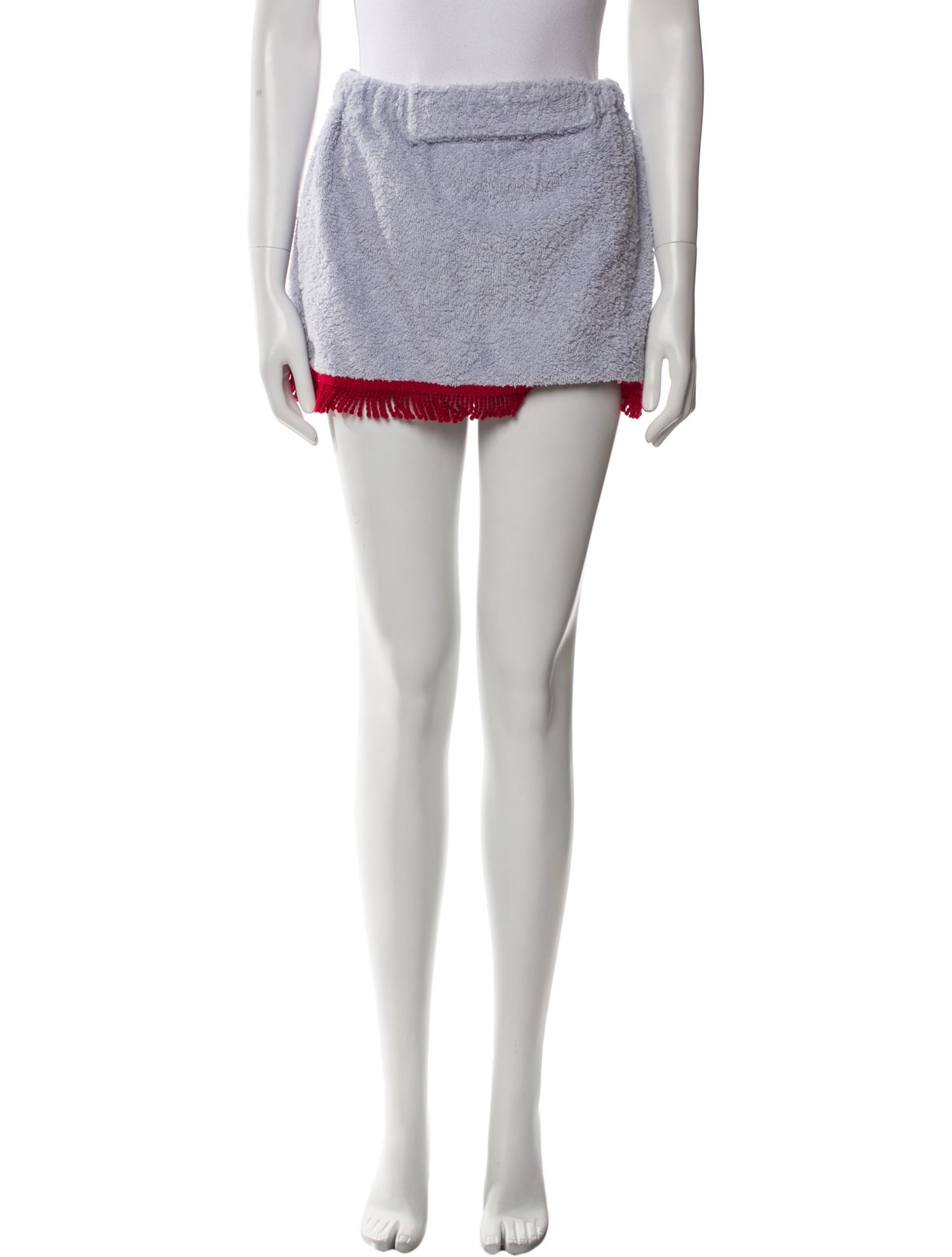 La Veste Terry Cloth Mini Skirt