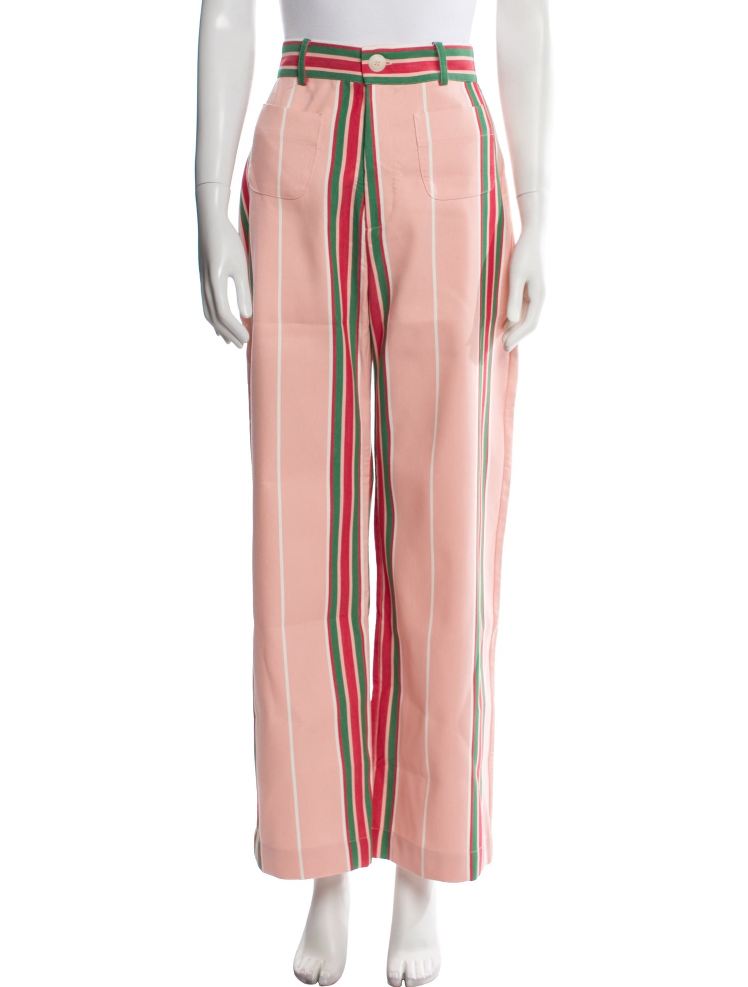 La Veste Striped Wide Leg Pants w/ Tags