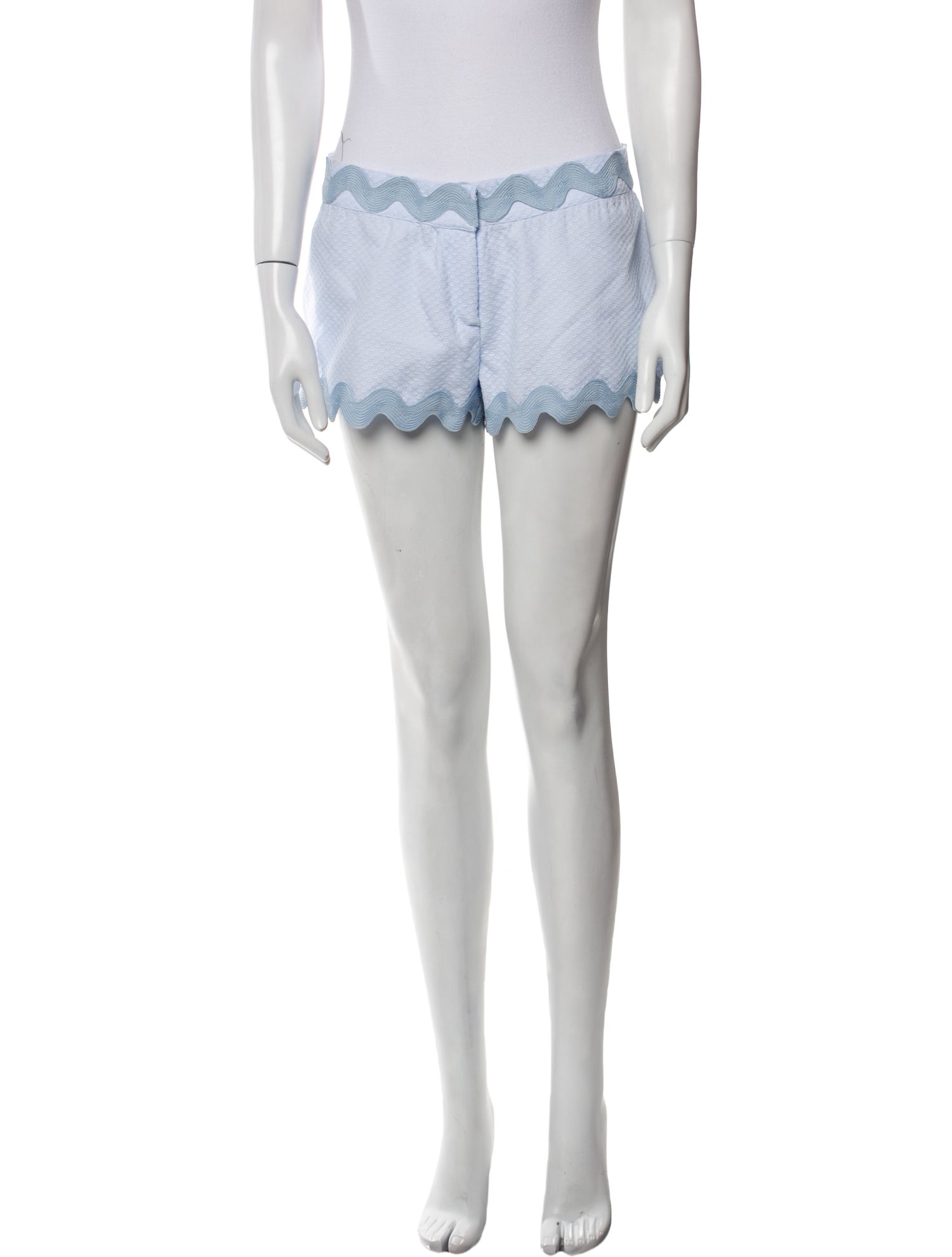 La Veste Striped Mini Shorts