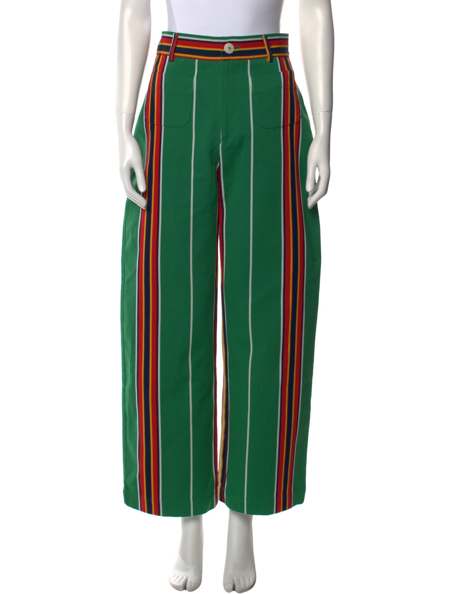 La Veste Striped Wide Leg Pants