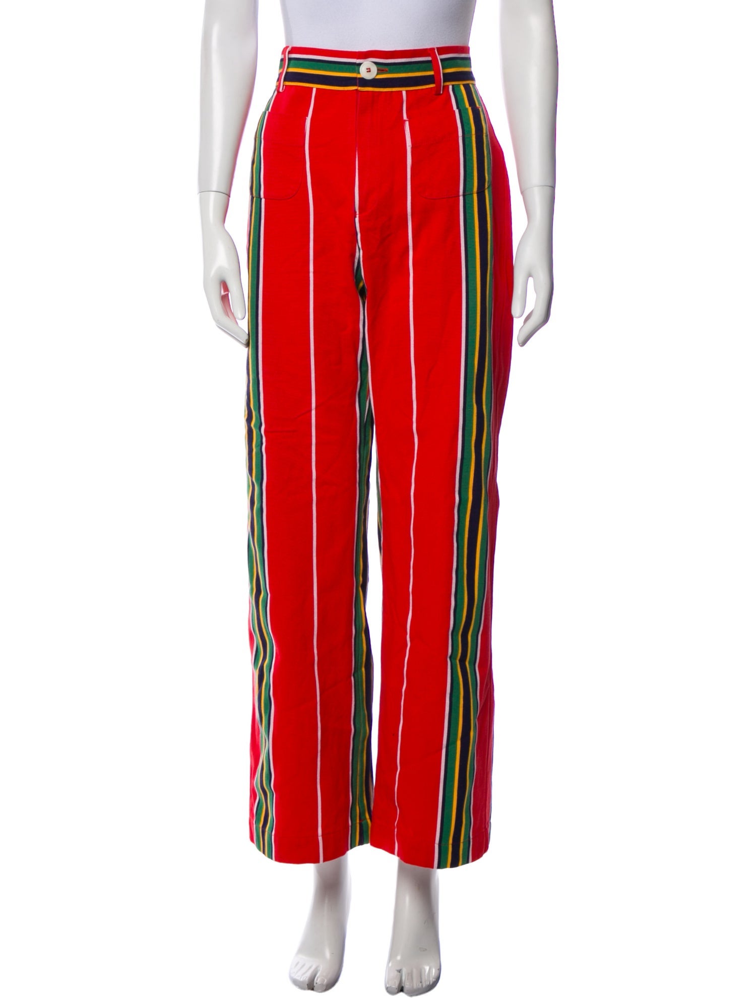 La Veste Striped Wide Leg Pants