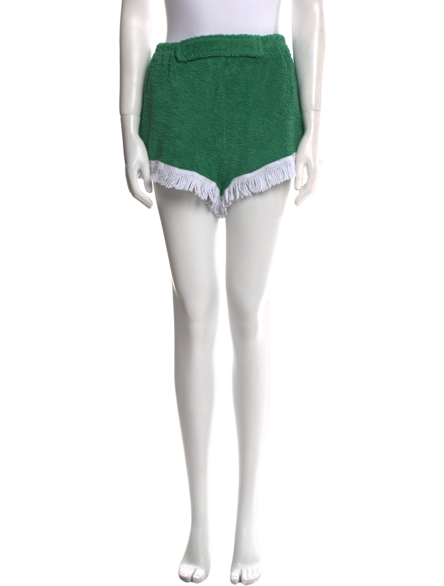 La Veste Terry Cloth Mini Shorts