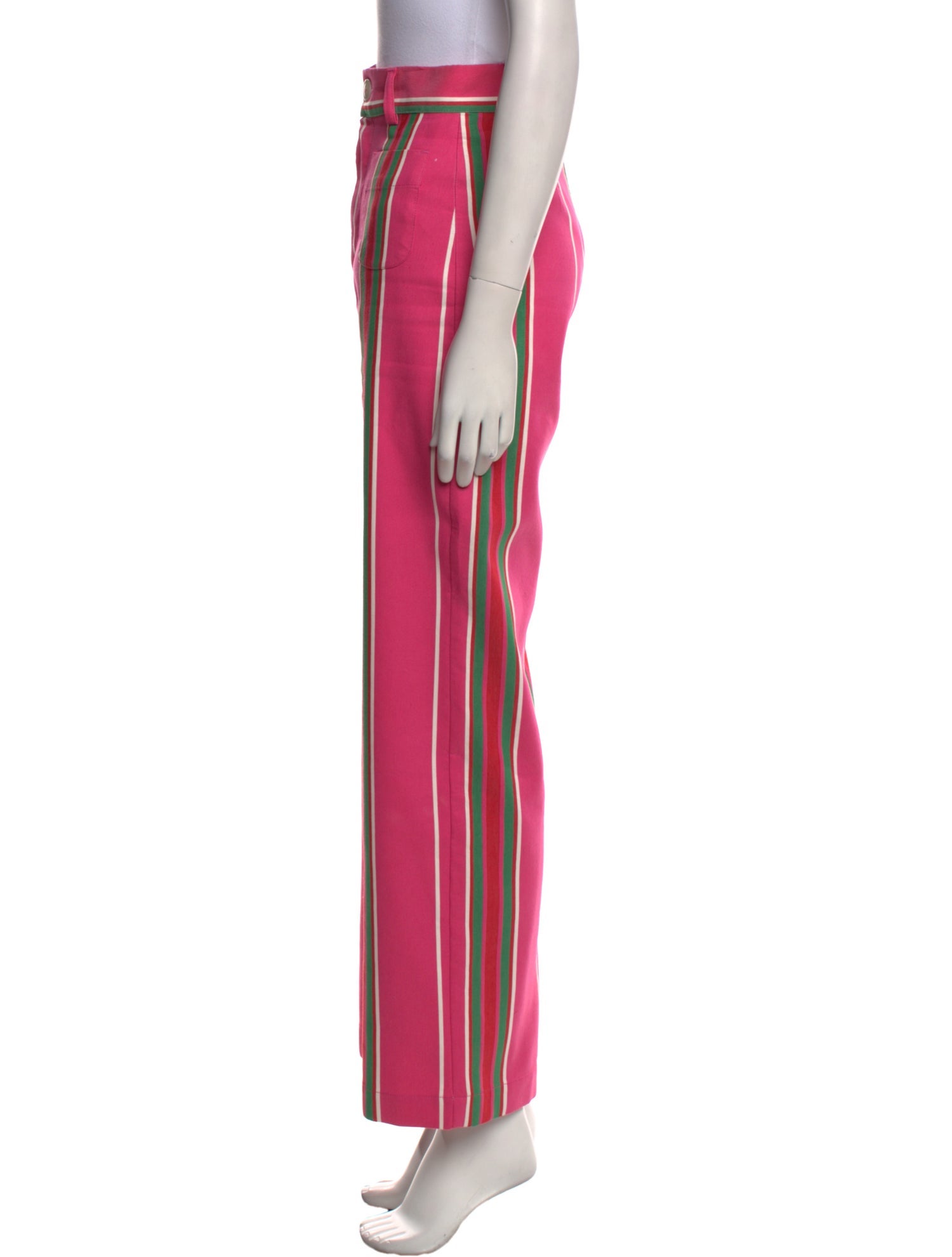 La Veste Striped Wide Leg Pants