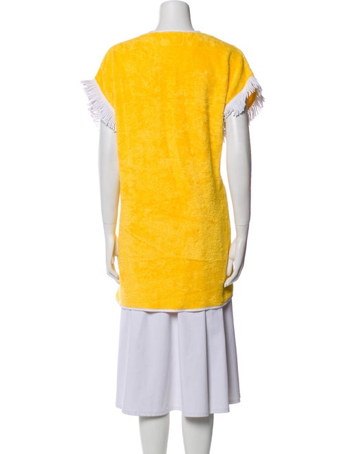 La Veste Colorblock Pattern Vest