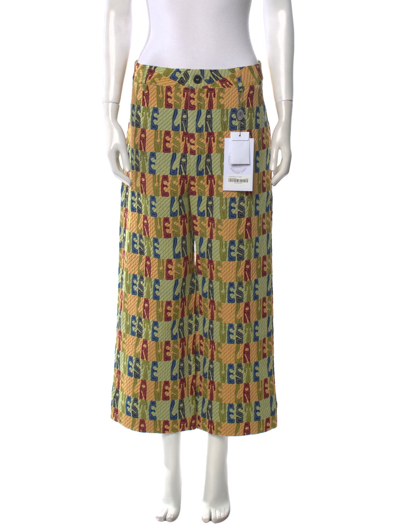 La Veste Printed Wide Leg Pants w/ Tags