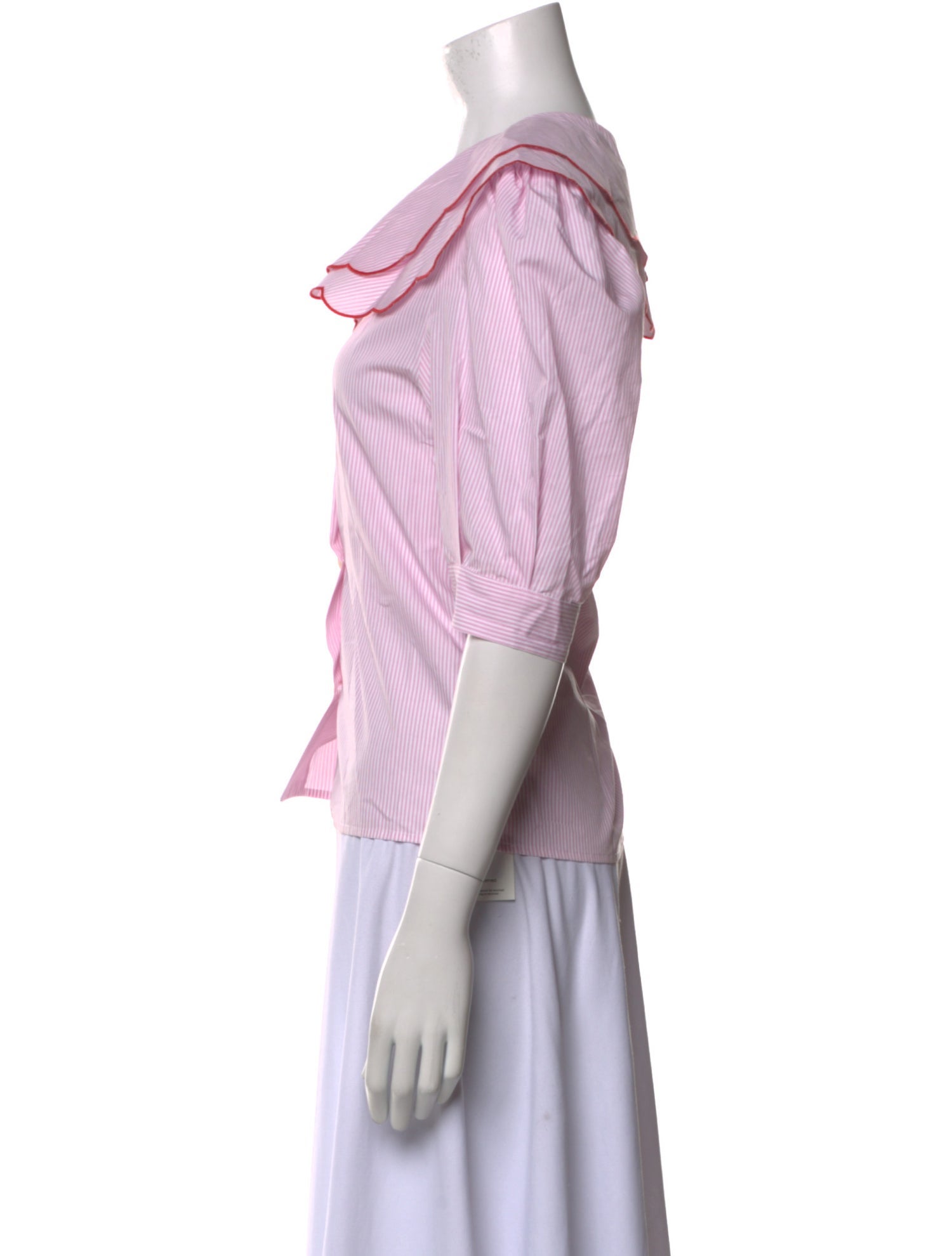 La Veste V-Neck Three-Quarter Sleeve Top