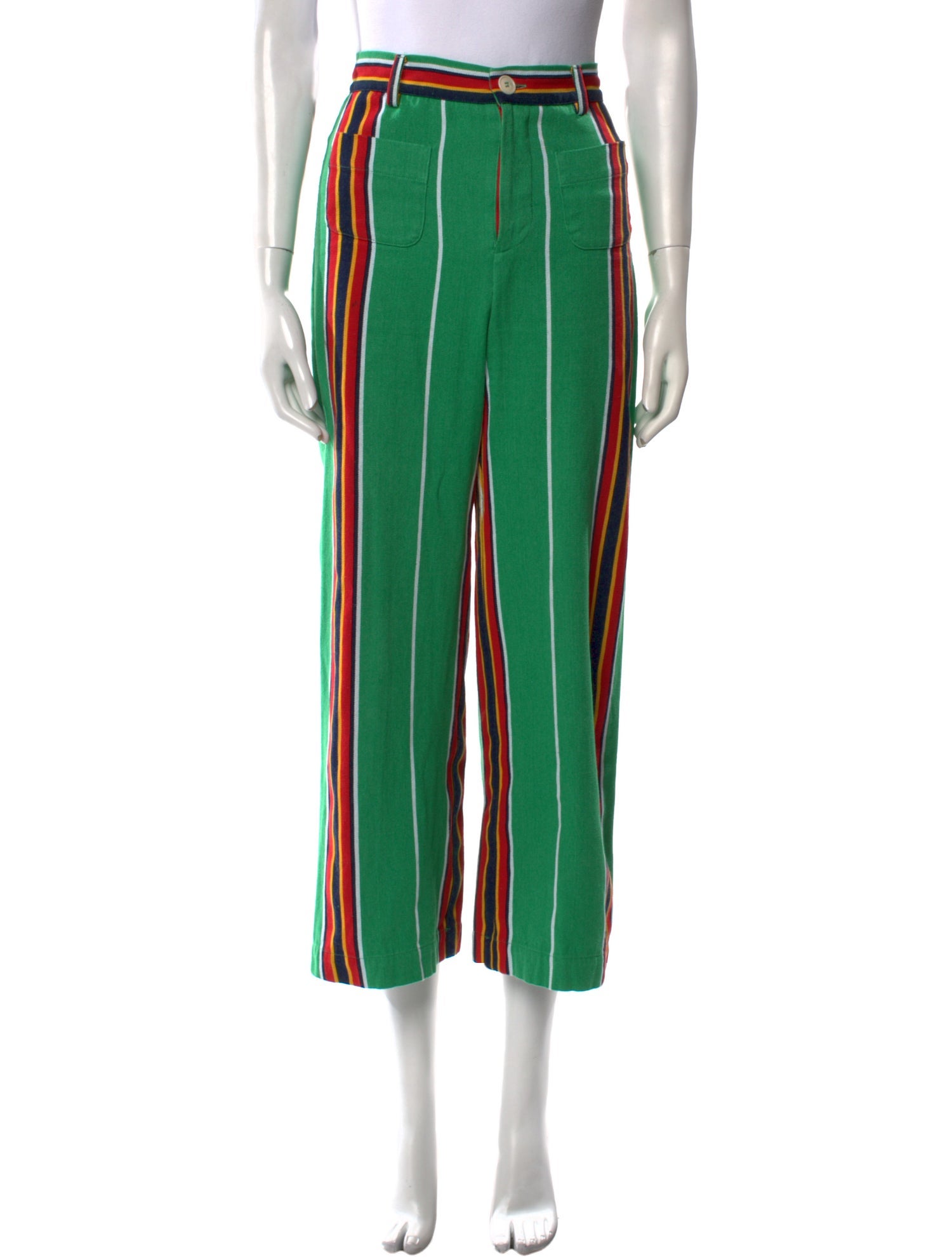 La Veste Striped Wide Leg Pants