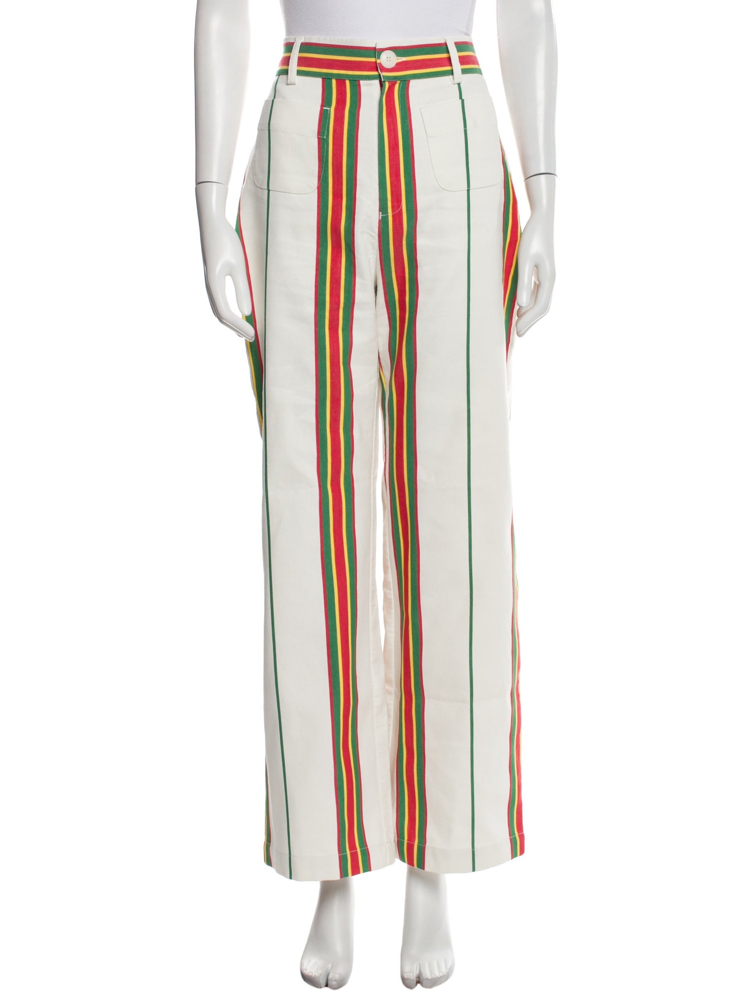 La Veste Striped Wide Leg Pants