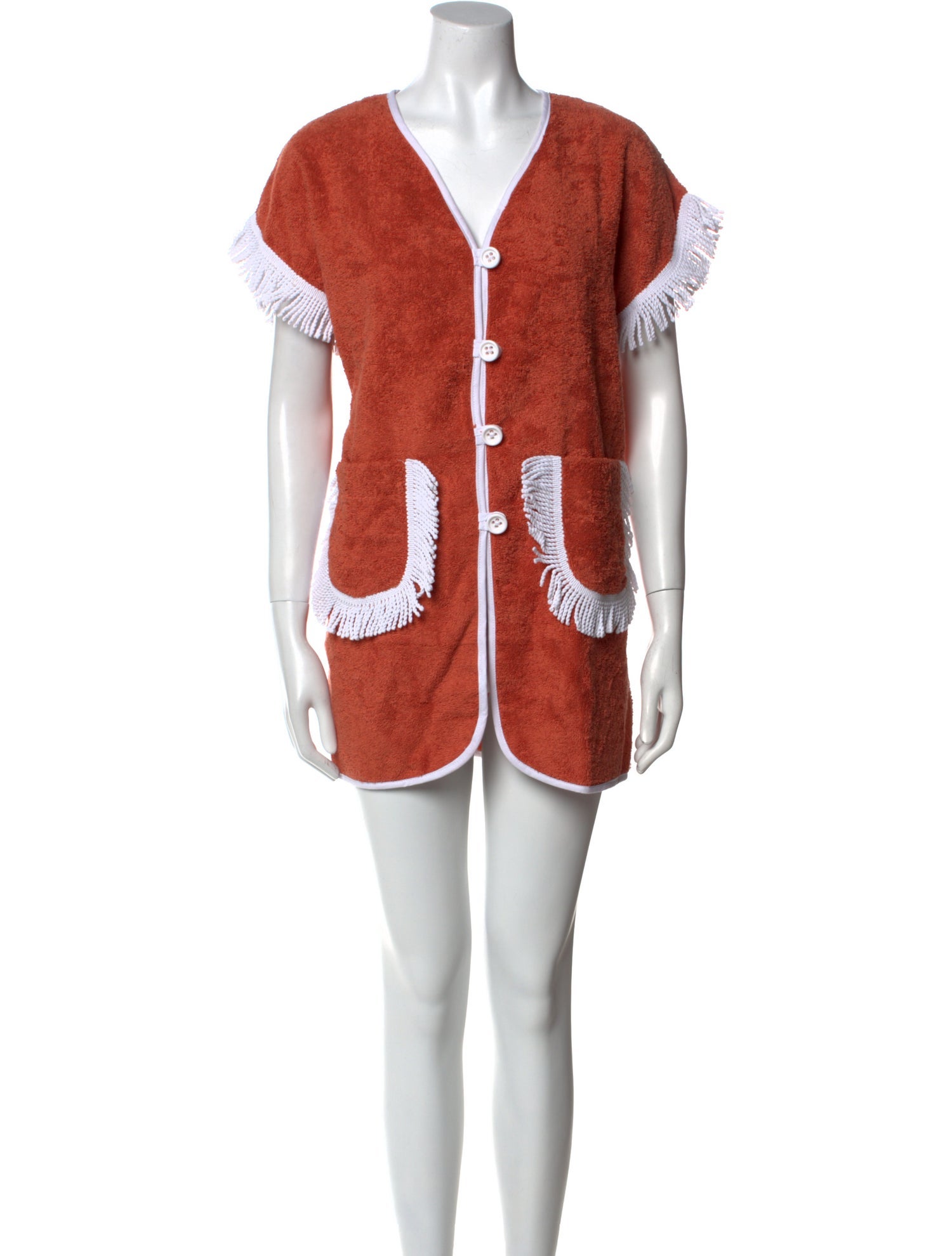 La Veste V-Neck Mini Dress w/ Tags