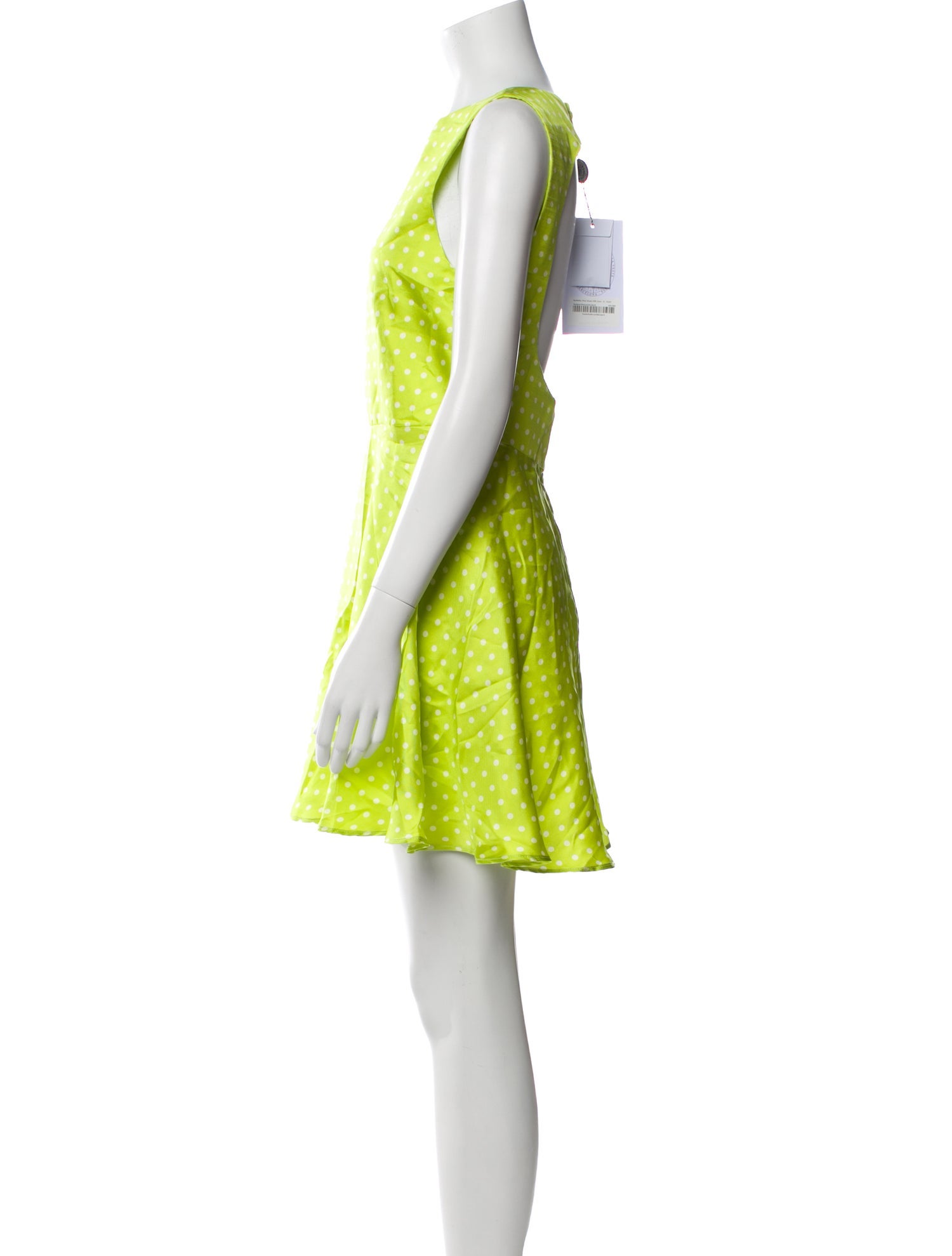 La Veste Polka Dot Print Mini Dress w/ Tags