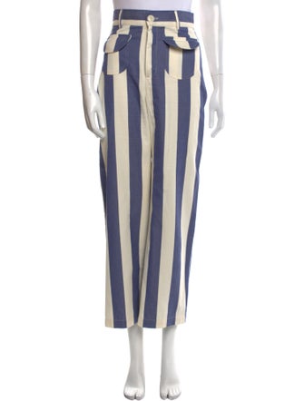 La Veste Striped Wide Leg Pants