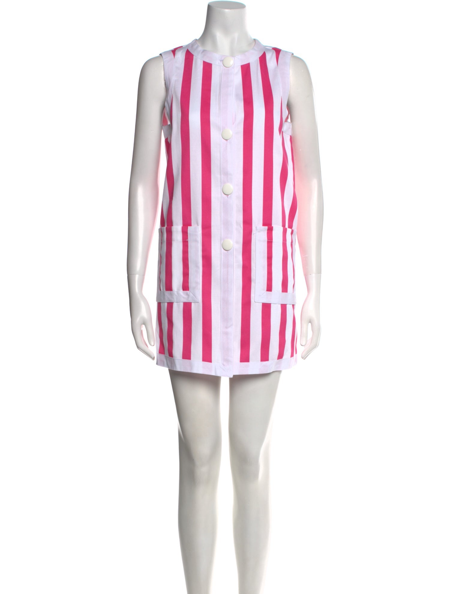 La Veste Striped Mini Dress