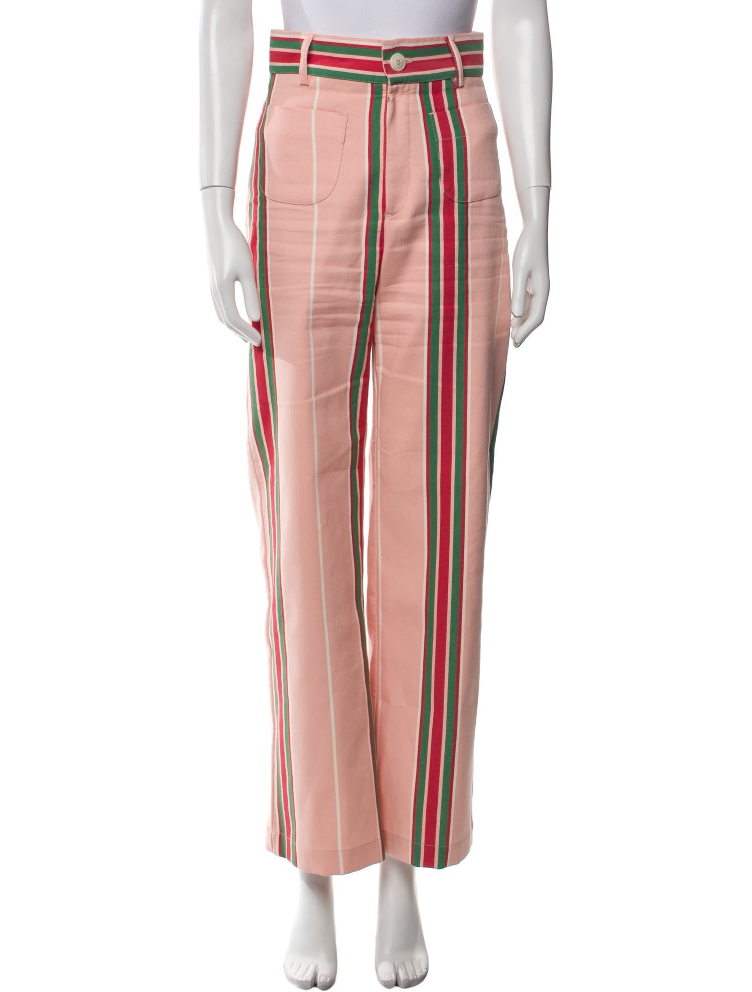 La Veste Striped Wide Leg Pants