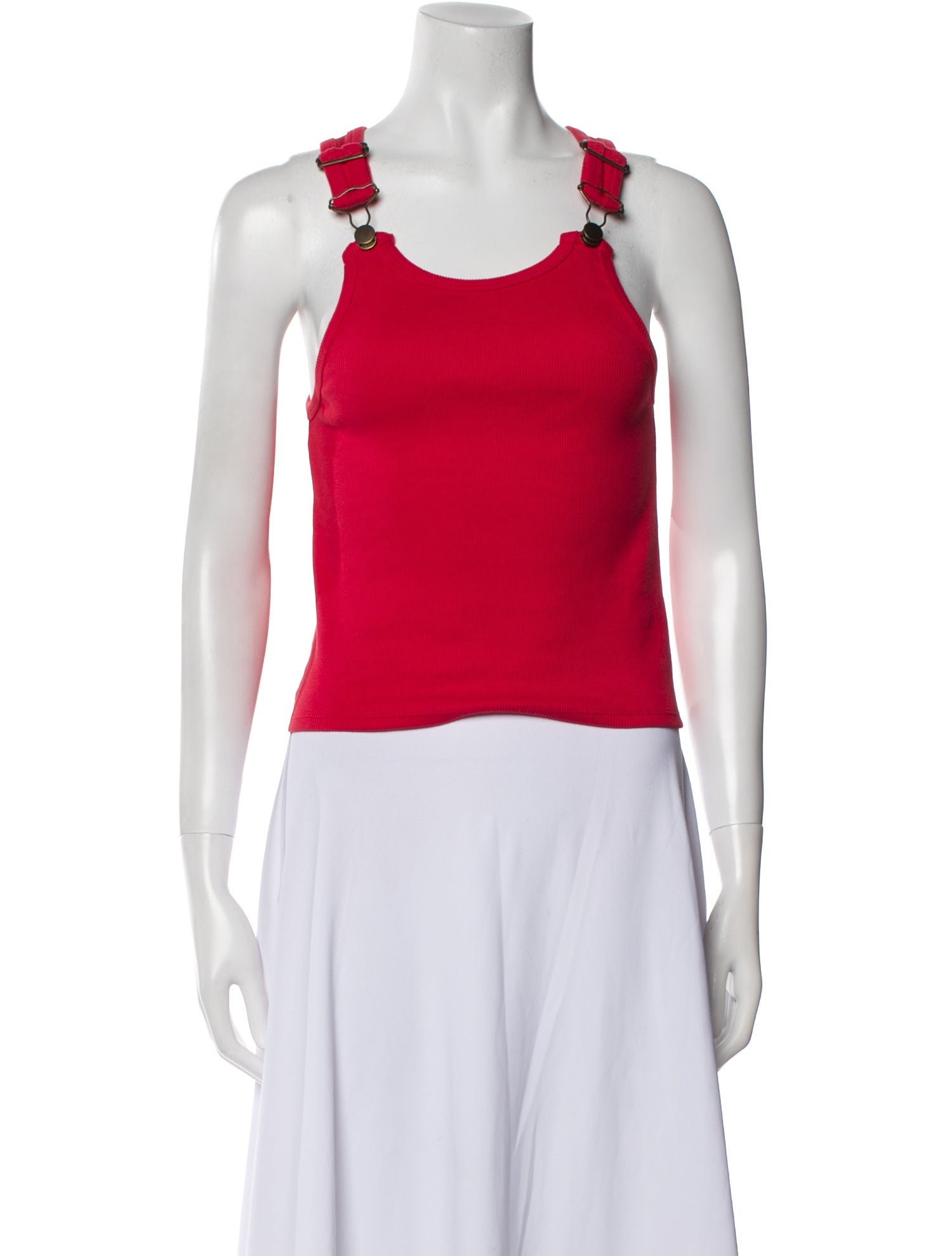 La Veste Scoop Neck Sleeveless Crop Top w/ Tags