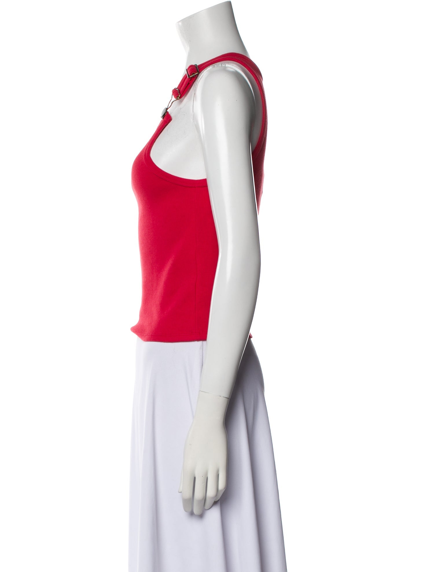 La Veste Scoop Neck Sleeveless Crop Top w/ Tags
