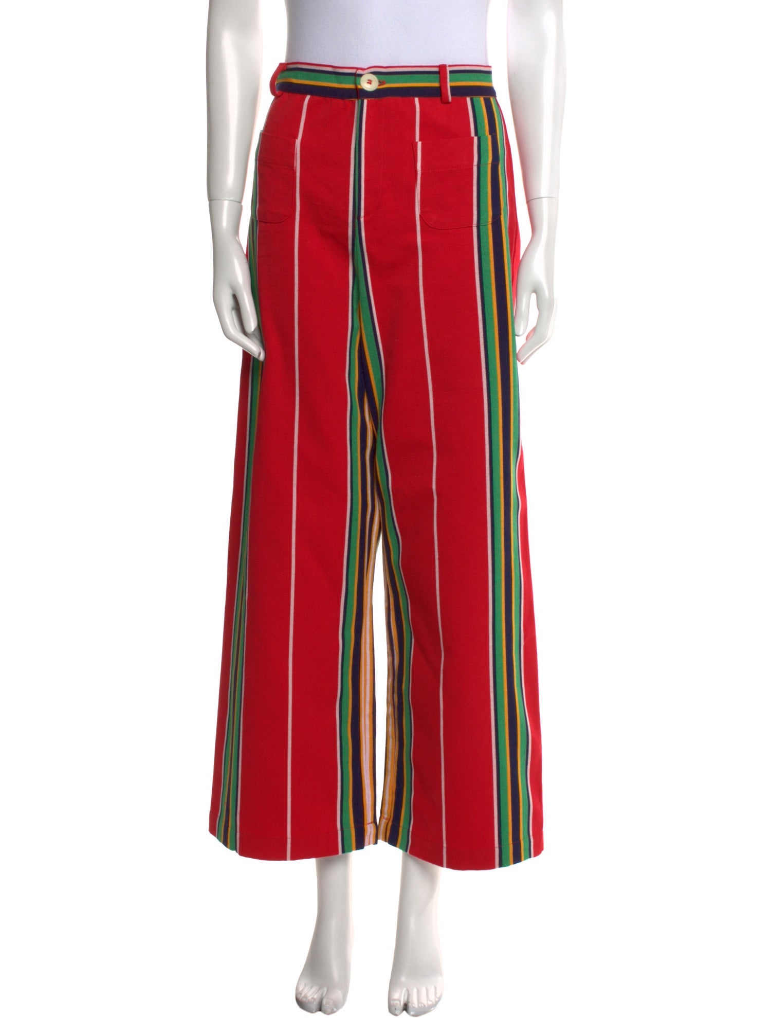 La Veste Striped Wide Leg Pants