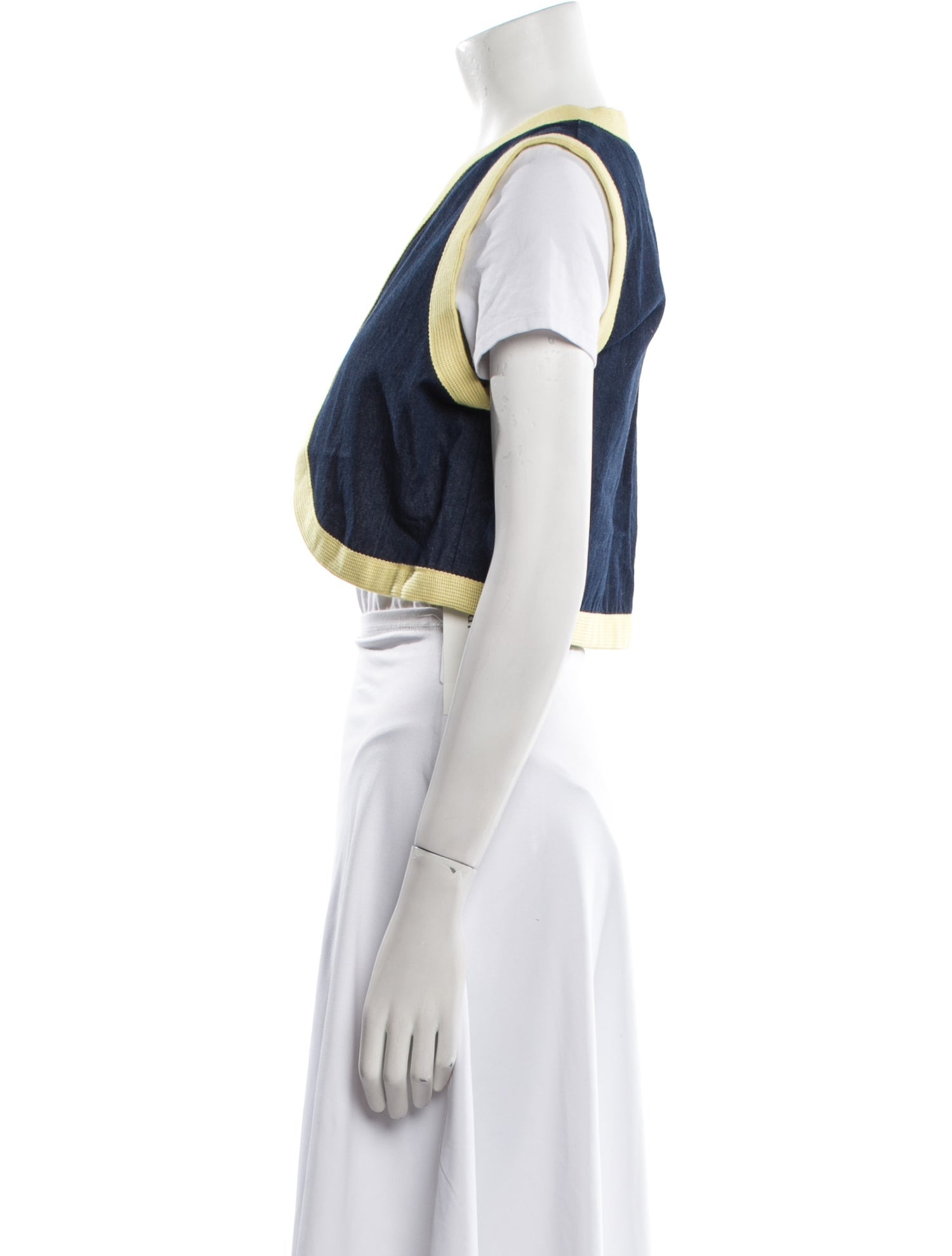 La Veste Colorblock Pattern Bolero