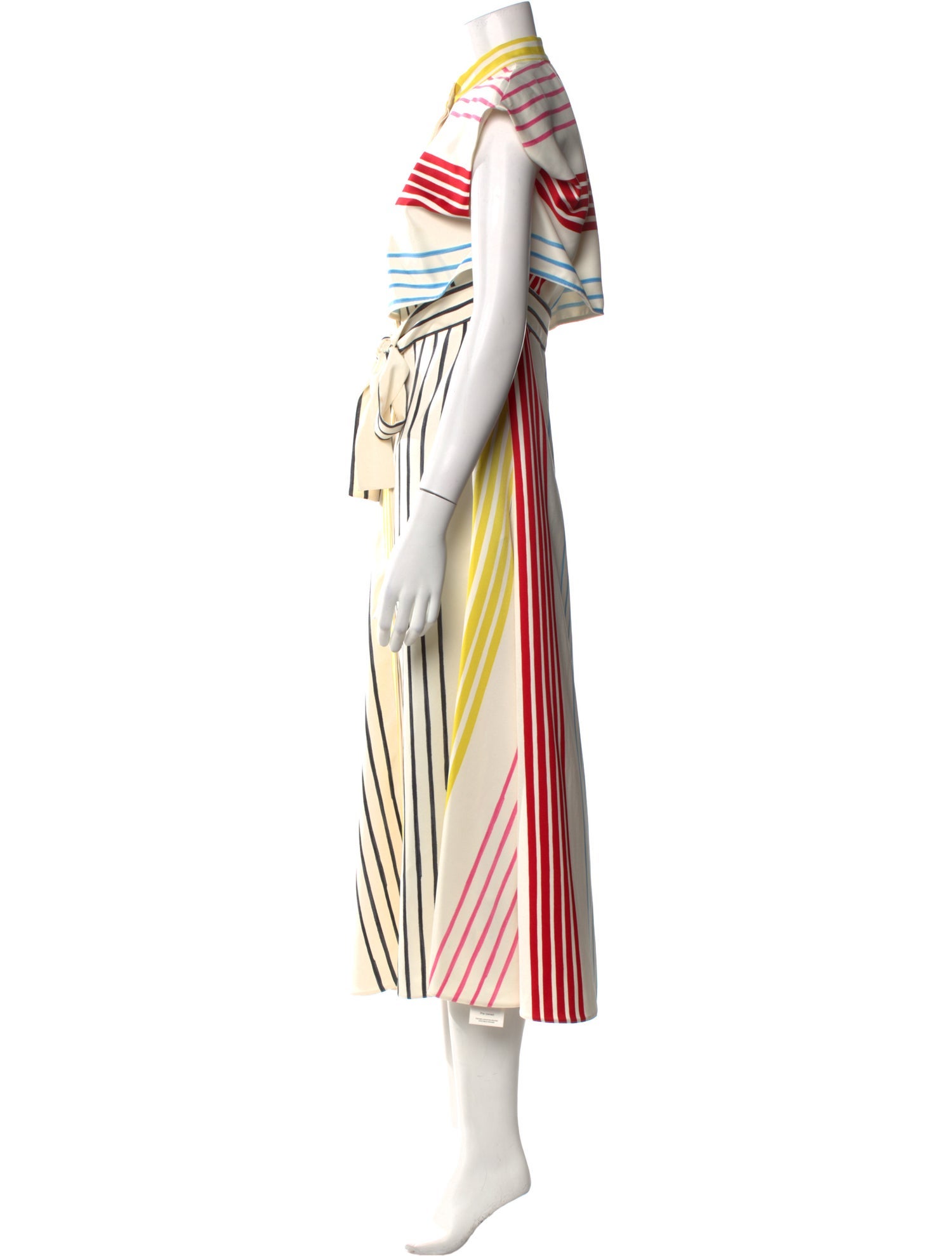 Marella Striped Long Dress
