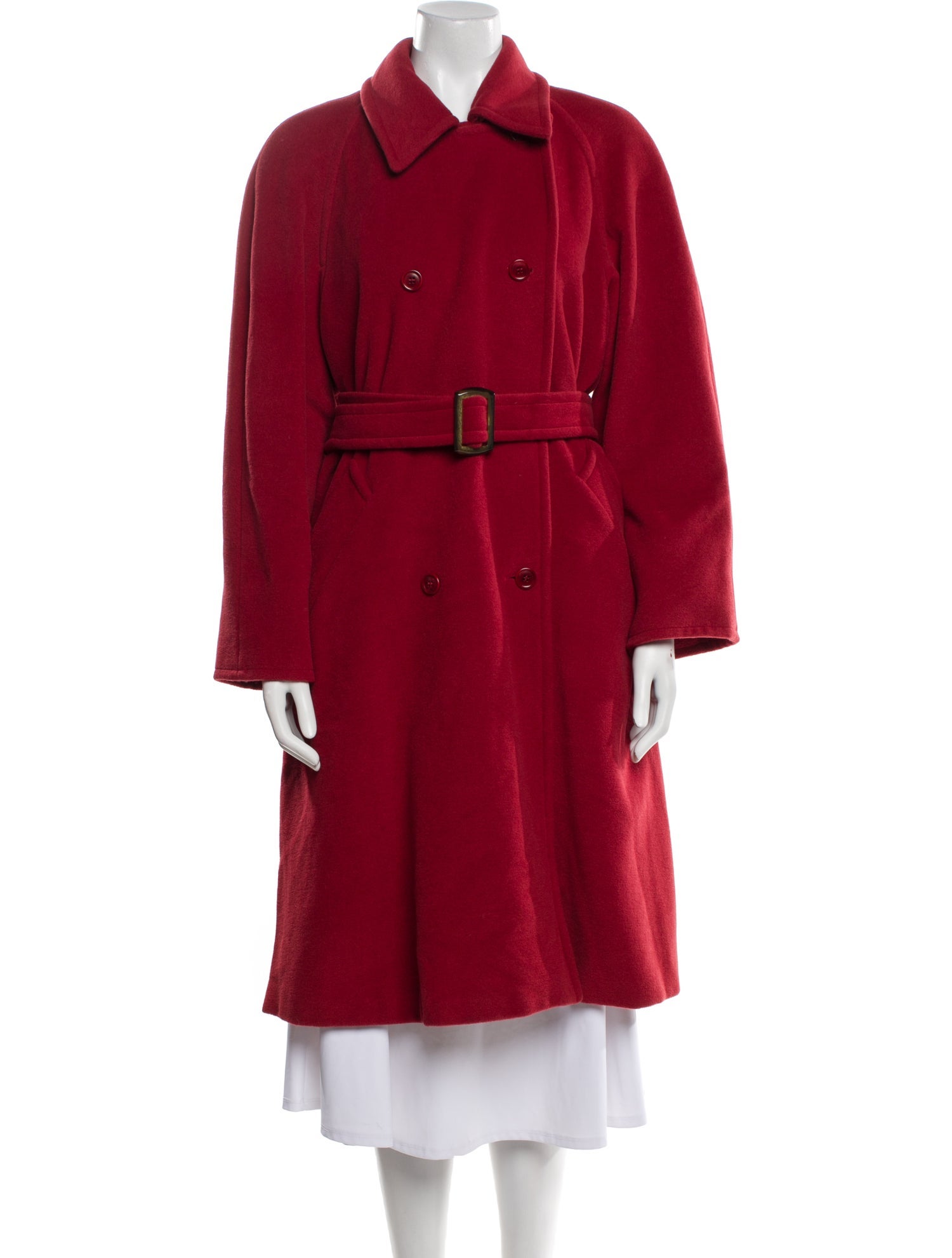 Marella Virgin Wool Trench Coat