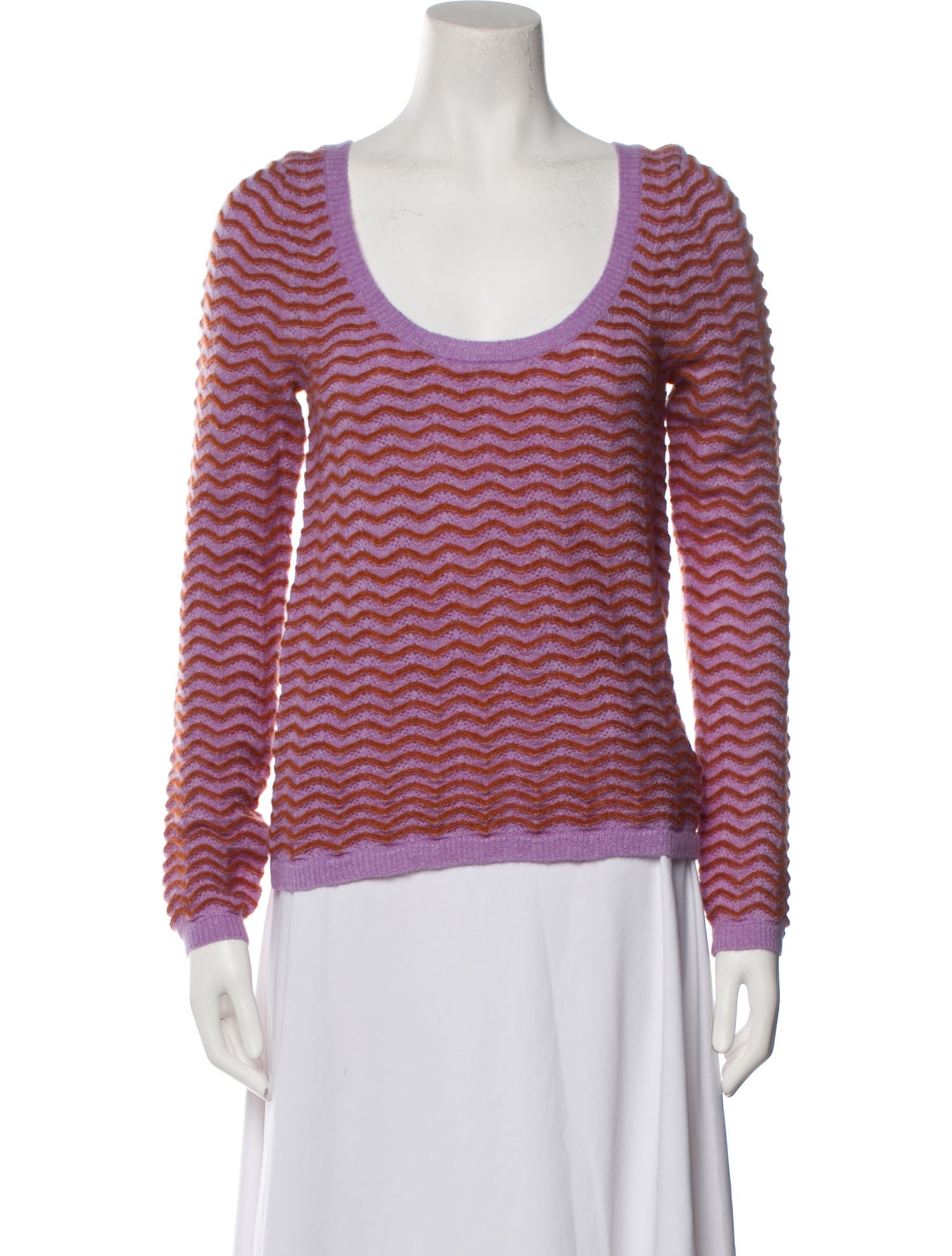 MILLE Baby Alpaca Striped Sweater w/ Tags