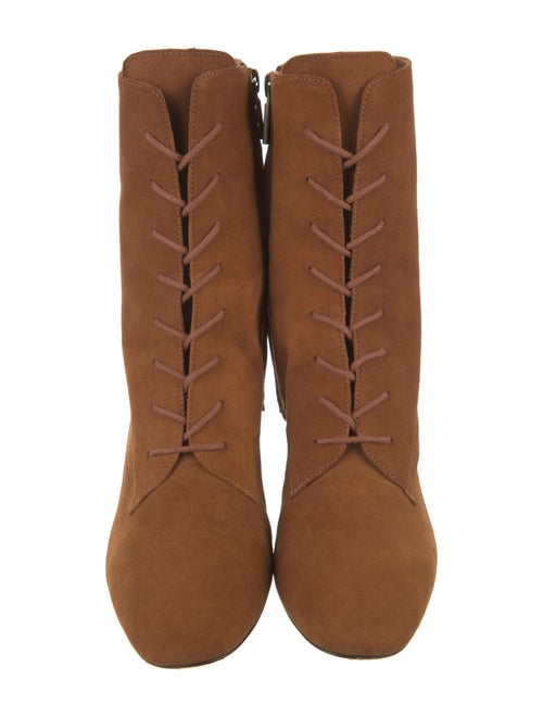MILLE Suede Lace-Up Boots