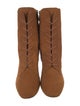MILLE Suede Lace-Up Boots