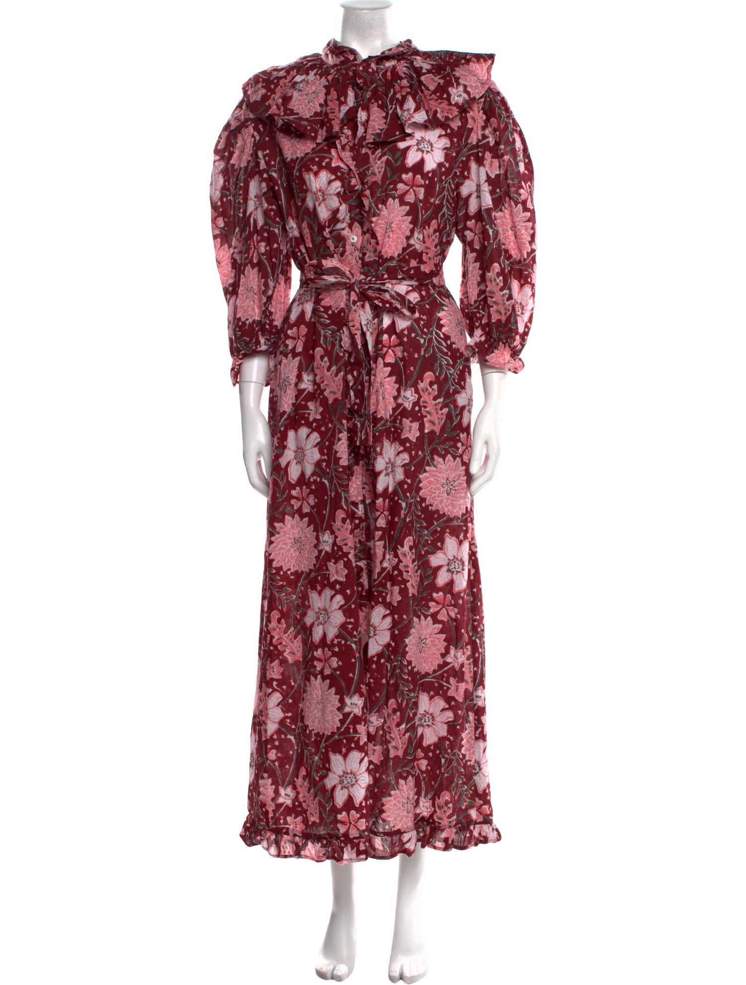MILLE Floral Print Long Dress